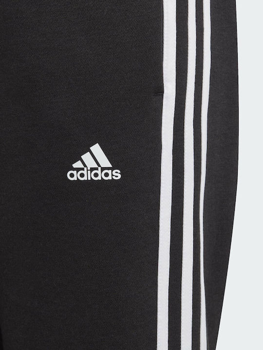 Παιδικό Παντελόνι Φόρμας Μαύρο Essentials 3-Stripes