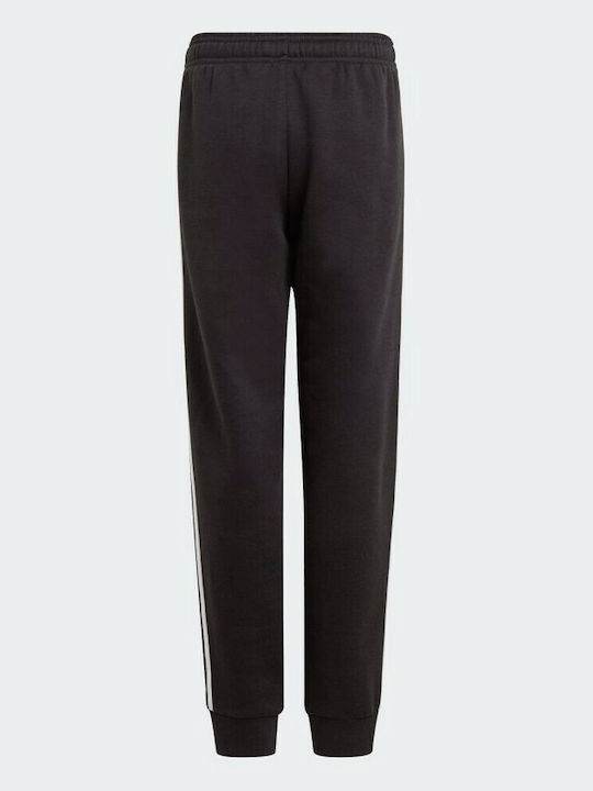 Παιδικό Παντελόνι Φόρμας Μαύρο Essentials 3-Stripes