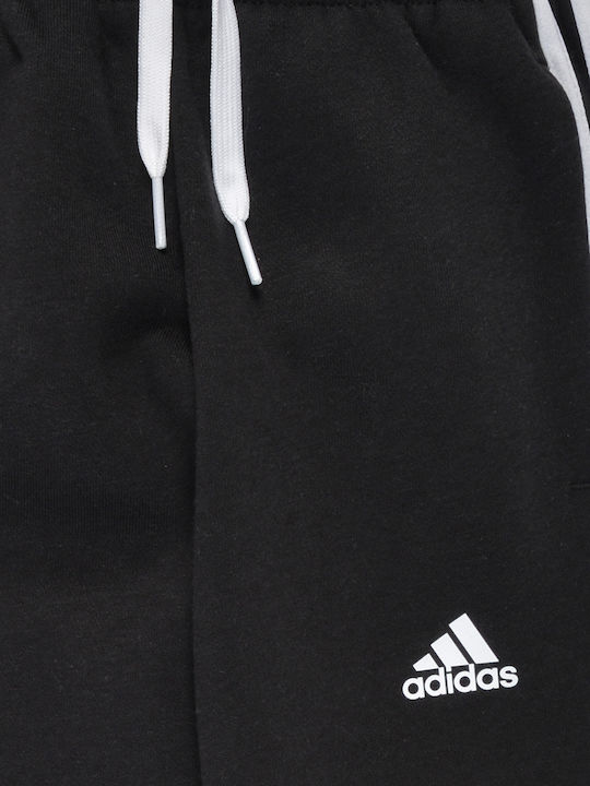 Παιδικό Παντελόνι Φόρμας Μαύρο Essentials 3-Stripes