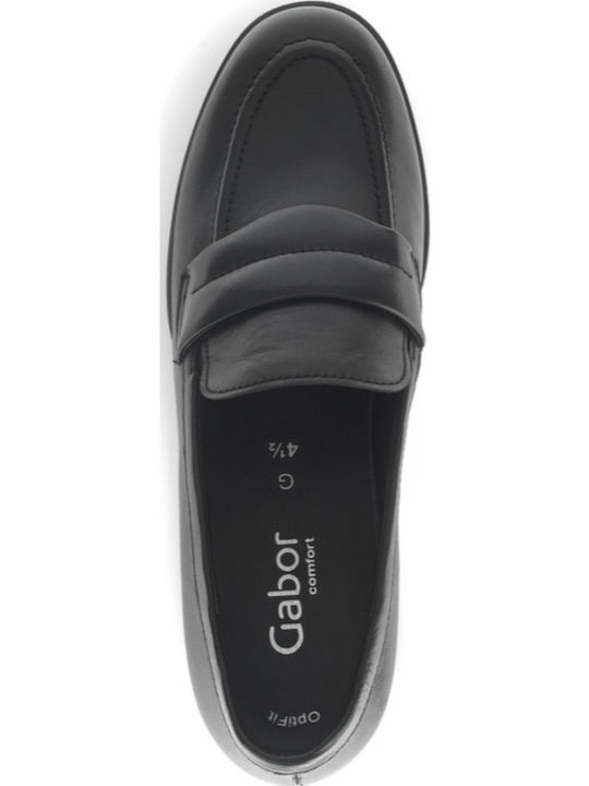 Anatomic Leather Black Heels