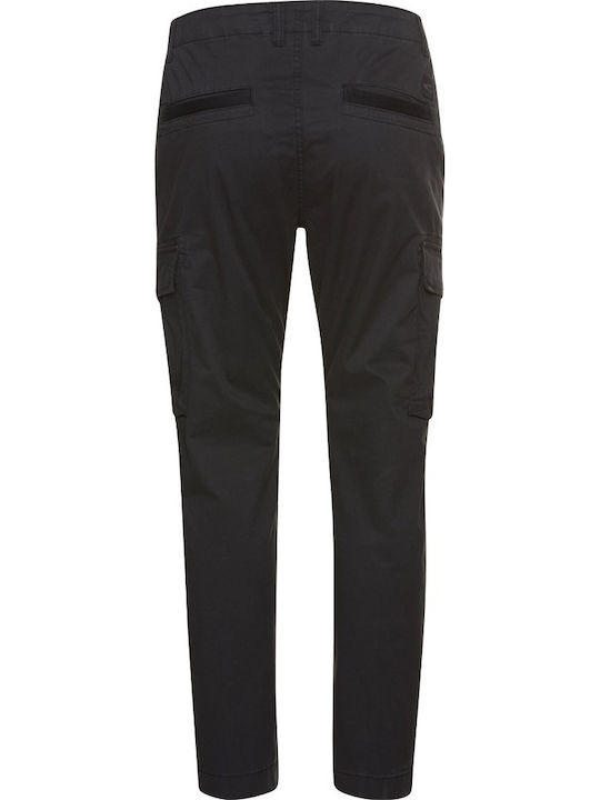 Trousers Cargo Elastic in Regular Fit Anthracite