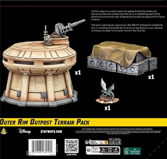 Star Wars Shatterpoint Outer Rim Outpost Terrain Pack