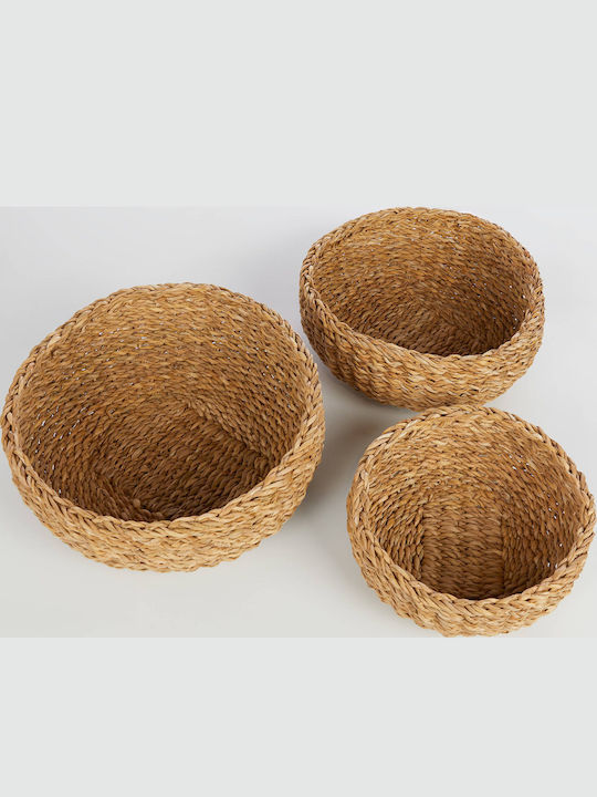 Butlers Декоративна Кошница Слама Кафява 25x25см