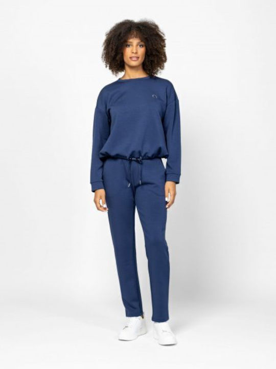 Damen Sweatshirt Navy