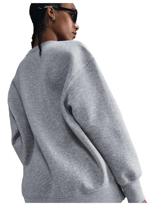 Sportswear Lang Damen Sweatshirt Gray