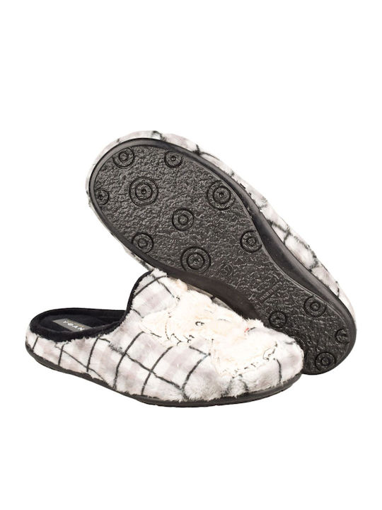 Winter Women's Slippers Gray