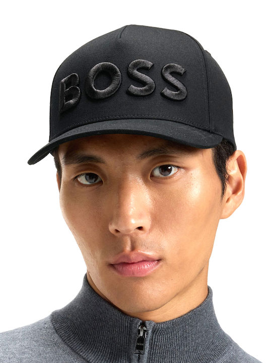 Boss Джокей Бродирано Лого Черно 50536482-002