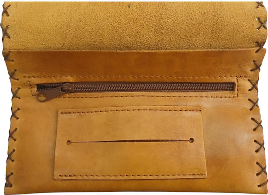 Handgefertigte Lederne Tabaktasche mit Tiger-Branding Design in Herstellerfarbe Kpn-1052