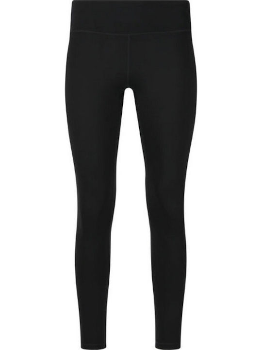 Training Damen Gekürztes Leggings Schwarz