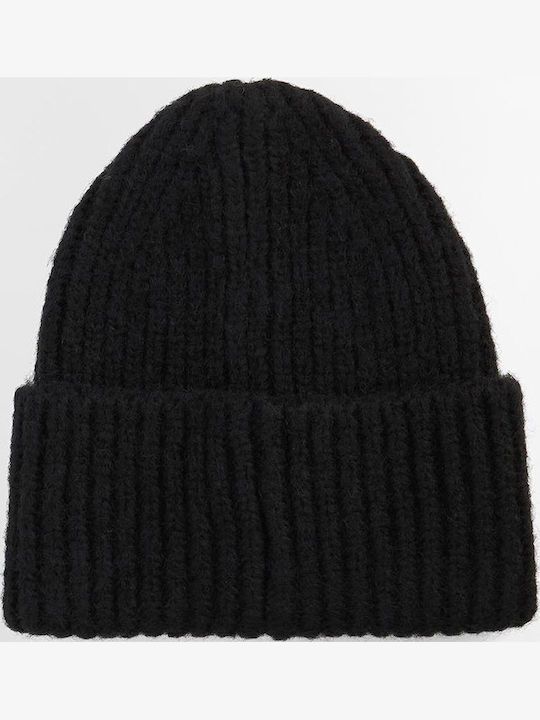 Beanie Beanie Knitted in Black color