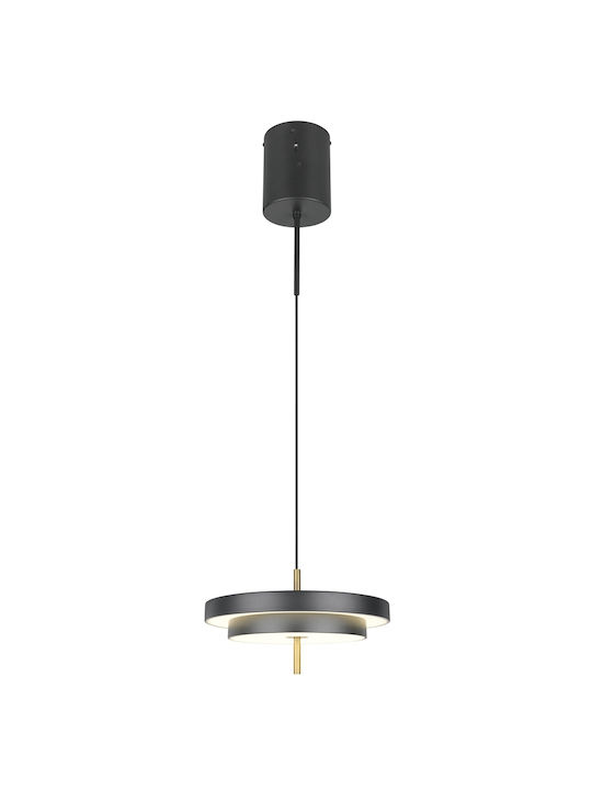 Trio Lighting Keaton Κρεμαστό Φωτιστικό Μαύρο