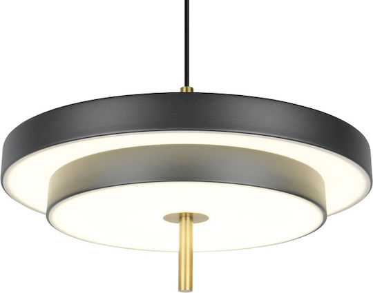 Trio Lighting Keaton Pendant Light Black