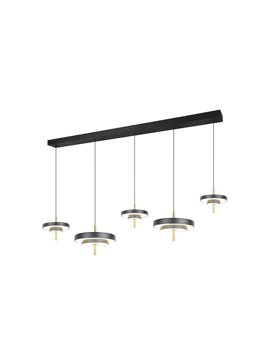 Trio Lighting Keaton Pendant Light Black