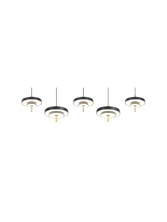 Trio Lighting Keaton Pendant Light Black