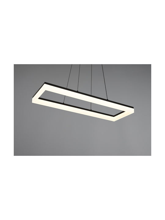Trio Lighting Κρεμαστό Φωτιστικό Μαύρο