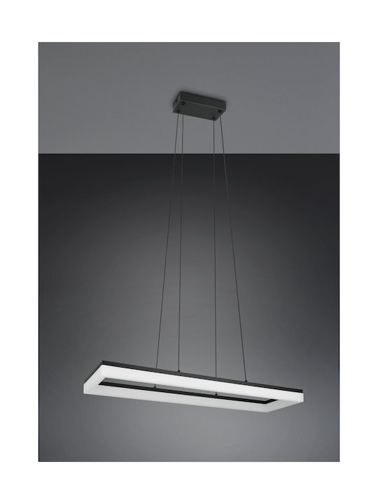Trio Lighting Κρεμαστό Φωτιστικό Μαύρο