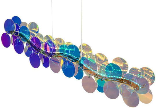 Trio Lighting Κρεμαστό Φωτιστικό Διάφανο