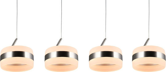 Trio Lighting Dios Pendant Light Silver
