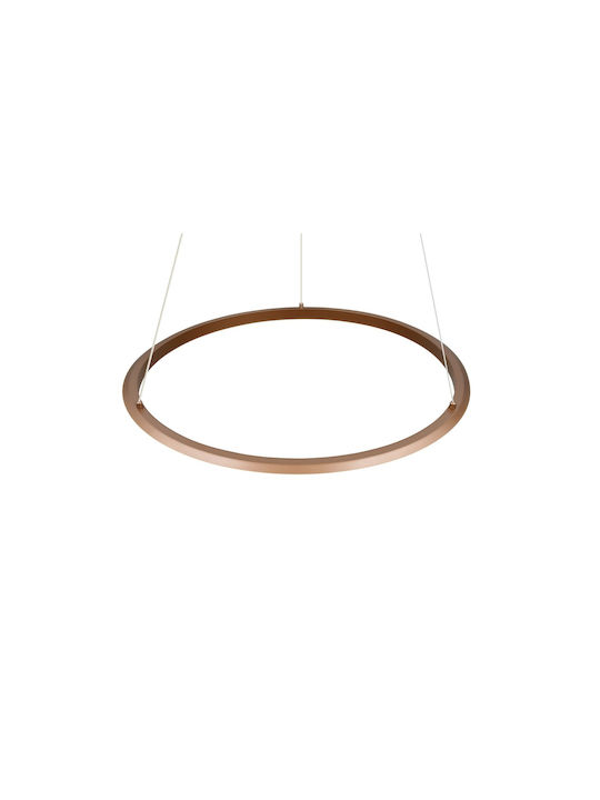 Trio Lighting Amador Κρεμαστό Φωτιστικό Καφέ
