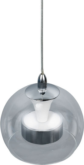Trio Lighting Flynt Pendant Light Silver