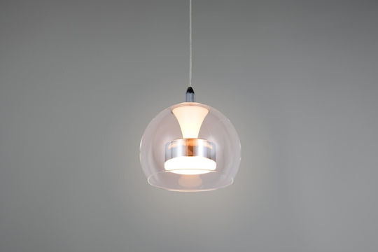 Trio Lighting Flynt Pendant Light Silver