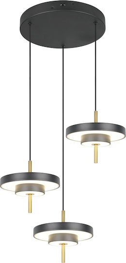 Trio Lighting Keaton Pendant Light Black