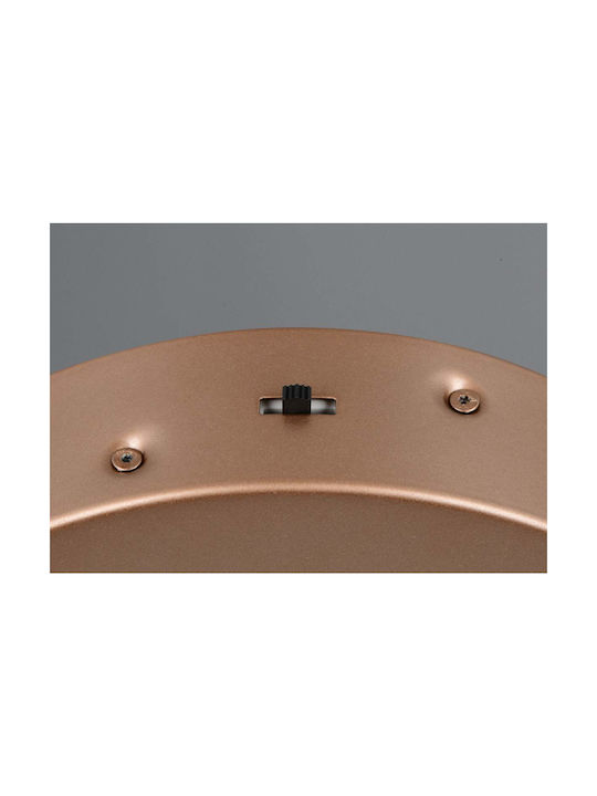 Trio Lighting Amador Κρεμαστό Φωτιστικό Καφέ