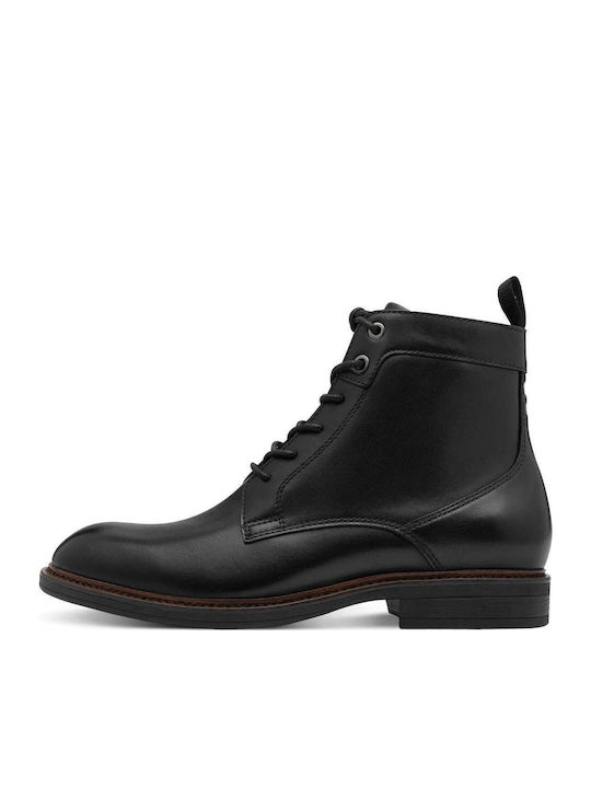 Leather Black Men's Boots