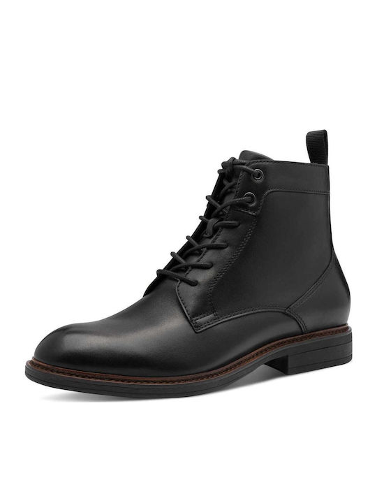 Leather Black Men's Boots