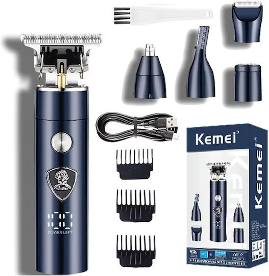 Kemei KM-257 Ξυριστική Μηχανή Προσώπου Επαναφορτιζόμενη