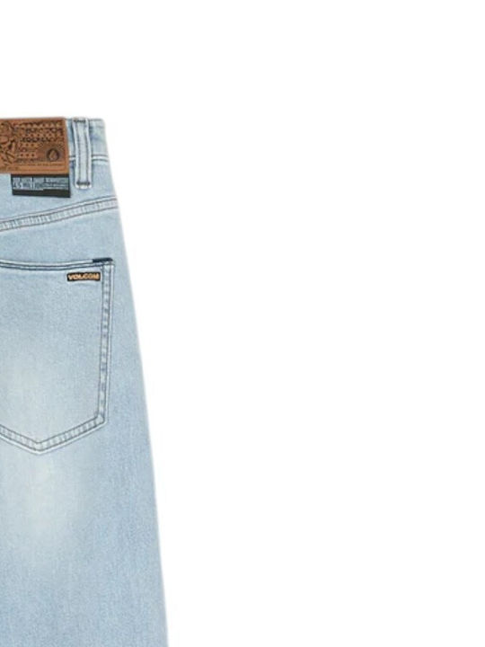 Volcom Chillow Men's Jeans Pants Desert Dirt Indigo