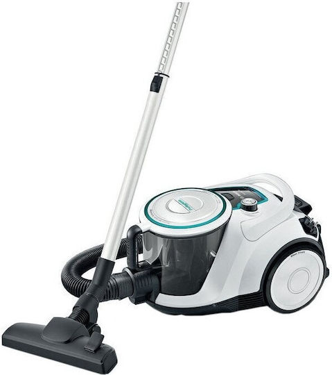 Bosch BGS41HYG1 Прахосмукачка 550W С контейнер 2.4лт Бяла