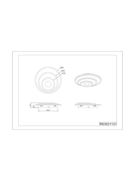 Trio Lighting Deckenleuchte