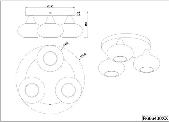 Trio Lighting R666430 Trio Lighting R666430