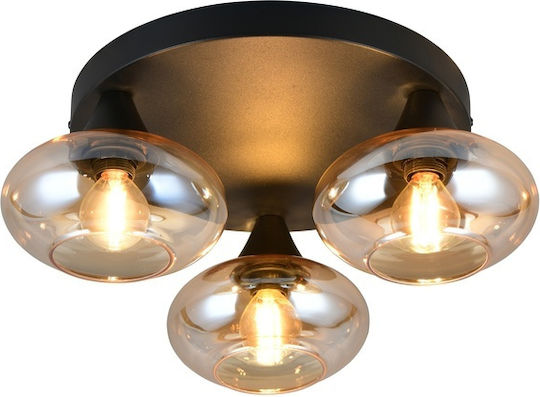 Trio Lighting Plafonieră de Tavan Galben Miere