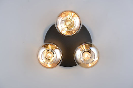 Trio Lighting Plafonieră de Tavan Galben Miere