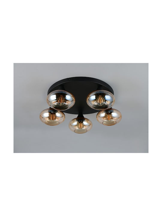 Trio Lighting Ceiling Mount Light Honey