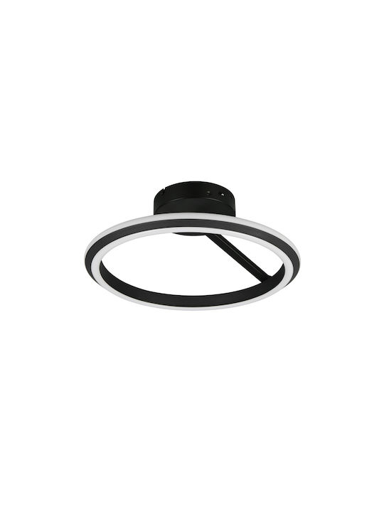 Trio Lighting Amador Ceiling Mount Light Black