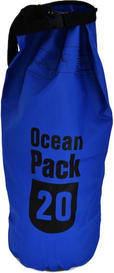 Ocean Pack Στεγανός Σάκος Ώμου / Χειρός 20lt Μπλε