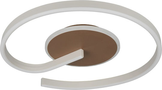 Trio Lighting Deckenleuchte Braun