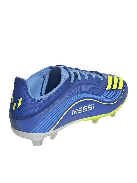 adidas F50 Elite Messi Футболни Обувки с Бутони Син
