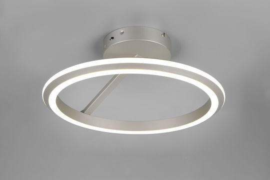Trio Lighting Amador Πλαφονιέρα Οροφής Ασημί