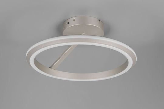Trio Lighting Amador Πλαφονιέρα Οροφής Ασημί