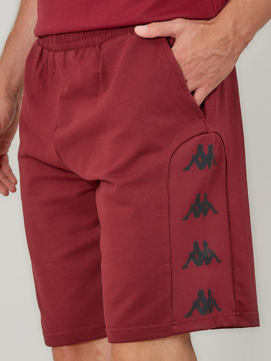 Gabeyo Men's Athletic Shorts Bordeaux