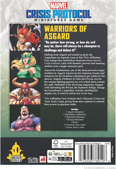Marvel Crisis Protocol Krieger Asgard Zugehörigkeitspack