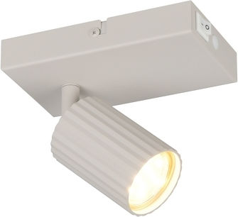 Trio Lighting Soka Σποτ σε Γκρι Χρώμα
