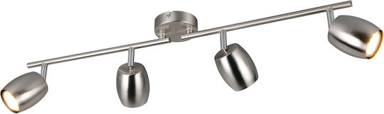 Trio Lighting Σποτ σε Ασημί Χρώμα