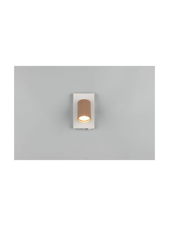 Trio Lighting Soka Σποτ σε Καφέ Χρώμα