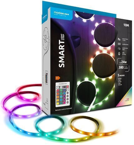 Modee Lighting LED Strip RGB Light 10m With Remote Control