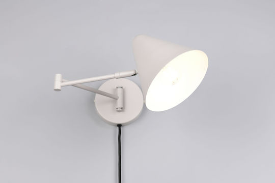 Trio Lighting Cosima Модерен Осветително тяло За стена Сив